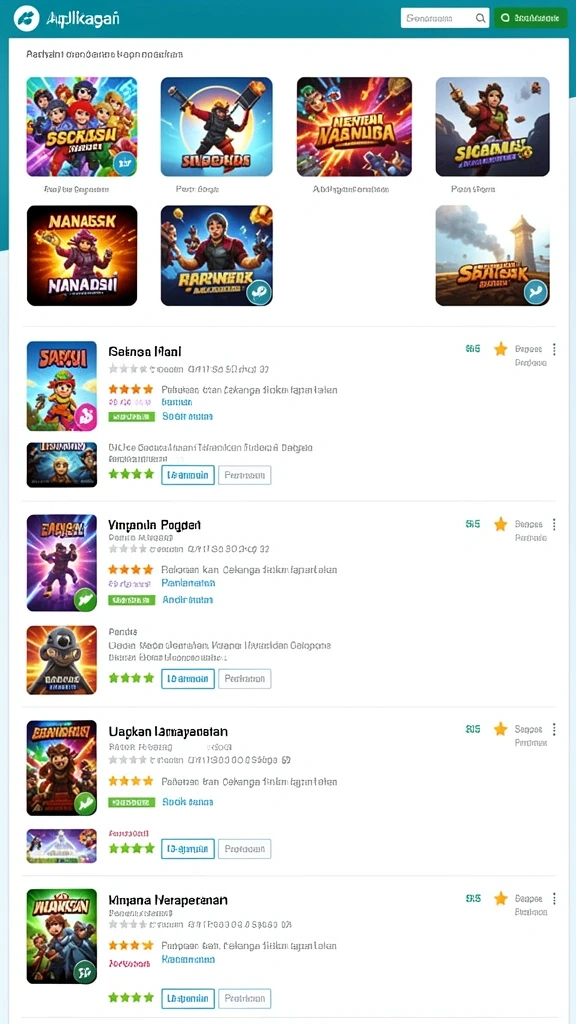gogorejeki - Tampilan utama game GOGOREJEKI yang menarik.