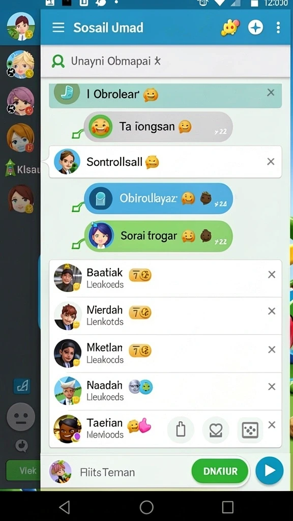 pakde4d - Fitur chat untuk berinteraksi dengan pemain lain.